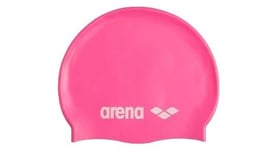 Bonnet de natation arena classic silicone rose