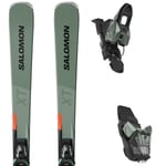 SALOMON E S/max 8 Xt + M11 Gw Vert / Noir Orange 163 2025 - *prix inclut code SINGLE14 ou SIGLE18