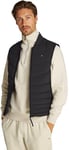 Tommy Hilfiger Men’s Mix Quilt Water Repellent Gilet, Black (Black), XXL