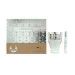 Paco Rabanne Invictus Eau de Toilette Men's Aftershave Gift Set (100ml) with 20m