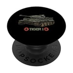 World War 2 German Tank Tiger I (1) gift memorabilia PopSockets Swappable PopGrip