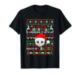 Joyful Xmas Spending With My Bunch Of Crazies Sweater Cat T-Shirt