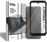 2x Protection écran de Confidentialité pour Ulefone Armor 9 Protecteur