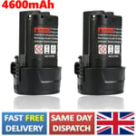 2xFor Makita 4.6Ah BL1013 10.8v LXT Li-ion Battery BL1014 DF330D TD090D &charger