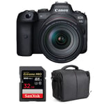 Canon EOS R6 + RF 24-105mm f/4L IS USM + SanDisk 32GB Extreme PRO UHS-II SDXC 300 MB/s + Sac | Garantie 2 ans