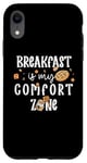 Coque pour iPhone XR Petit-déjeuner, repas, amoureux, matins, café chaud