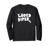 Diary of a Wimpy Kid LÖDED DIPER Distressed Logo Long Sleeve T-Shirt