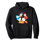 Disney Donald and Daisy Sweethearts Valentine’s Day Pullover Hoodie