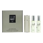 Dunhill Icon 3 Pcs Gift Set: EDP 30ml - EDP 30ml - Travel Spray Bottle For Men