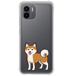 Coque Silicone Anti-chocs pour Xiaomi Redmi A1 Design Chiens 02 Dessins