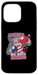 Coque pour iPhone 14 Pro Max America Red White Boxing Pride - Gorilla Boxing