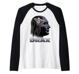 Marvel Infinity War Drax Big Head Profile Manche Raglan