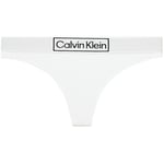 Culottes & slips Calvin Klein Jeans  String  Ref 56884 100 Blanc