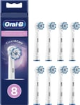 4/8 Pack Braun Oral-B Sensitive Clean Electric Toothbrush Replacement Heads