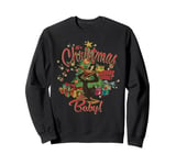 Looney Tunes Xmas Daffy Duck Christmas Baby Hubba Vintage Sweatshirt