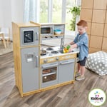 Natural Wooden Play Kitchen for Kids, 3+ Years, Model 53298, KidKraft