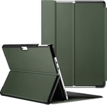 Coque Pour Microsoft Surface Pro 11 / Pro 10 / Pro 9 13 Pouces (2024/2022), Étui De Protection Fin Et Rigide Housse Multi-Angles, Coque Compatible Avec Clavier Type Cover, Vert Alp[COQ100803]