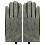 Ted Baker Suede Womens Grey Gloves MXOBALOXC8M GREY