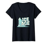 Womens Pretty cold Costume for Ice Age Lovers V-Neck T-Shirt