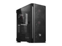 Savio Shadow X2, Midi Tower, Pc, Svart, Atx, Eatx, Itx, Mini-Atx, Nät, Spcc