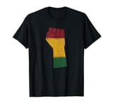 African Map Fist Black History Month Celebration Culture T-Shirt