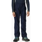 Regatta Boys & Girls Kids Pack It Lightweight Waterproof Overtrousers - Navy - Size 9Y