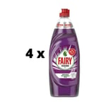 Astianpesuaine FAIRY Lilac Supercore, 650 ml x 4 kpl paketti