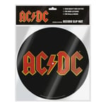 SLIPMAT Felt for Record Vinyl Players 12" - AC/DC LOGO