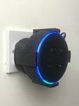 Plug Bracket Mount For Echo Dot 3rd Generation 3 Gen In Black