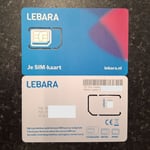 Netherlands Sim Card European Lebara Prepaid NL EU, 4G SIM Karte Dutch Kaart