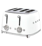 Smeg 4 Slice Toaster White