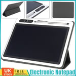 (with Leather Case)) 9-Inch Electronic Notepad Digital LCD Tablet Drawing Pad UK