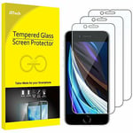 JETech Screen Protector for iPhone SE 2020 4.7-Inch, Tempered Glass Film, 3-Pack