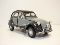 CITROEN 2CV CHARLESTON gris cormoran 1/24