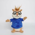 Alvin And The Plush Dolls Söta Chipmunks Toys Barngåva blue 20cm