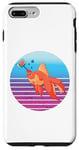 Coque pour iPhone 7 Plus/8 Plus Selfie Fish Goldfish Humorous Underwater Selfie Stick Ocean