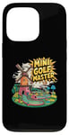 Coque pour iPhone 13 Pro Mini Golf Minigolf Minigolfer Golfeur pour Mini golfeur