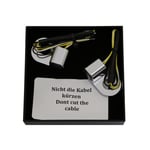 Mini heinz bikes - Styrelblinkers nano series amber klar krom blinkers