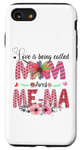 iPhone SE (2020) / 7 / 8 Vintage Wildflower Love Is Being Called Mom Me-ma Butterfly Case