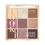 Eveline Look Up Gimme More Palette of 9 Eye Shadows Long Lasting 10g