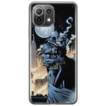 ERT GROUP mobile phone case for Xiaomi 11 LITE 4G / 11 LITE 5G original and officially Licensed DC pattern Batman 005 optimally adapted to the shape of the mobile phone, case made of TPU