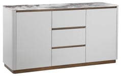 Chicago White Ceramic Top Medium Sideboard