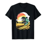 Farm Equipment Wheat Harvest Rural Living T-Shirt