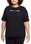 T-paita Nike Air Boyfriend T-Shirt Plus Size W dj6671-010 Koko 3X