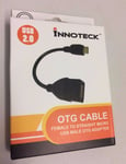 Micro USB OTG Cable (Host to Female USB) Android Samsung HTC Sony Motorola Male