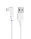 Anker USB-A to 90 Degree Lightning Cable (3 ft), MFi Certified, Compatible for iPhone SE / 11 Pro/X/XS/XR / 8 Plus/AirPods Pro, iPad 8, iPod touch, and More