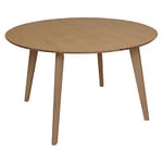 Nordic Furniture Group Sagene matbord vitpigmenterad ek Ø110 cm