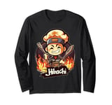 Hibachi Grill Teppanyaki Barbeque Japanese Cuisine Long Sleeve T-Shirt