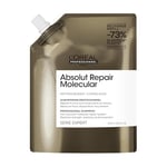 L'Oréal Professionnel, Recharge Shampoing Réparateur Sans Sulfate,Tous types de Cheveux Abîmés, Nourrit & Restaure en Profondeur les Dommages de la Fibre, Formule Brevetée, Absolut Repair Molecular