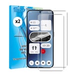 2x 2x Tempered Glass Screen Protector for Nothing Phone 2a Clear